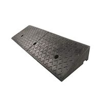 Rubber Roadside Ramps, Car Stroller Locomotive Bicycle Mat- Car Repair Shop Store Garage Ramps Damping Pad Vehicle Ramps (Color : Black)