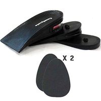 1 Right or Left 2.4 Inch 3 Layer Adjustable Lifts for Leg Length Discrepancy and Uneven Hips(1 Right)