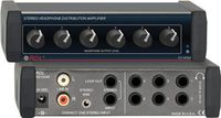Stereo Headphone Distribution Amp - 1X6 Rear-Panel Outputs