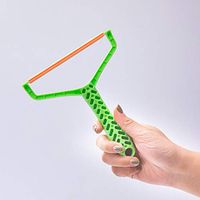 Agelloc Portable Lint Remover Clothes Fuzz Shaver Reusable Double Sided Lint Remover Travel Brush for Removing Lint Dust in Clothes and Furniture Manual Epilator Green
