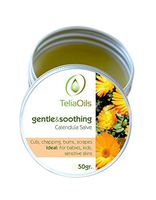 Calendula Salve (Marigold) Calming and Soothing Herbal Cream for Rashes, Eczema, Irritated Skin, Dry Skin and Chapped Skin 50 Ml / 1.7 Oz