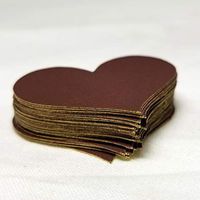 Heart Match Strikers 1.50" Wide - Brown