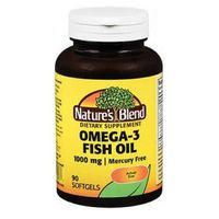 Nature's Blend Omega-3 1000mg - 90 Softgels, Pack of 2