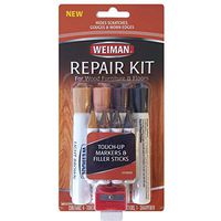 Weiman Repair Kit (4 Filler Sticks & 4 Touch up Markers) 3-Pack