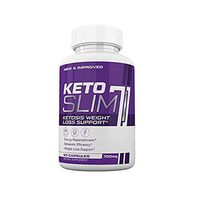 Keto Slim 7 Best Keto Diet Pills - Exogenous Ketones Supplement to Burn Fat, Boost Energy and Metabolism - Ketosis Supplement - Keto Diet Pills - Best Weight Loss Support - 60 Capsules