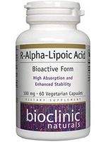 Bioclinic Naturals R-Alpha-Lipoic Acid 100Mg 60 Vcaps