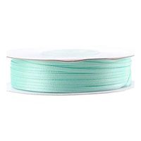 Ben Collection 1/16" X 100 Yard Double Faced Satin Ribbon (Aqua)
