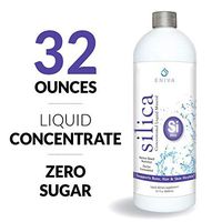 Liquid Ionic Silica Supplement (32oz) Healthy Skin, Hair and Nails. Doctor Formulated. Zero Calories. Zero Sugar. Keto Friendly. by Eniva Health.