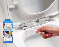 Hole Brush,Deep Detail Scrubber,Tiny Window Door Track Groove Gap Cleaning Brush,Bottle Caps Brush,Keyboard Scrub Brush,Cleaner Tool with Thin Handles for Small Hole Corner Spaces (White, 2)