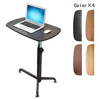 CX Sofa-Side-Table with Fixed Wheels, 7 Height Adjustable Over Bed-Table, Medical Portable Laptop Notebook Desk for Studying Reading Telephone Table