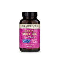 Dr. Mercola Antarctic Krill Oil for Women with Evening Primrose Oil, 90 Servings (270 Capsules),Source of Omega 3 Fatty Acids, MSC Certified, Non GMO, Soy-Free, Gluten Free