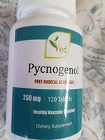 Pycnogenol 250mg 120 Tablets Antioxidants Natural and Organic