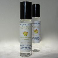 Mastery 33 Manipura • Solar Plexus Chakra Yellow Color Ray Gemstone Infusion™ & Gemessence™ Set