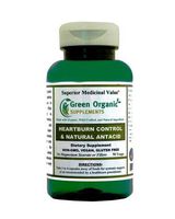 Green Organic Supplements' Antacid, Heartburn