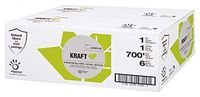 Paper Towels, Hardwound Roll - Natural, Kraft, 700', for HyTech Dispensers, Papernet 410112, Box of 6