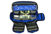 R&B Fabrications RB A600X-RB-D 1000 Denier Cordura Nylon MegaMedic's Bag with Tuff Bottom, Removable Z Pak Max, Royal Blue