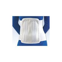 Fla 31-101MDSTD Deluxe Lumbar Sacral Support, White, Medium