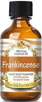 Pure Gold Frankincense Essential Oil, 100% Natural & Undiluted, 60ml