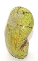 Green Opal Crystal Polished Carving Madagascar Large 4.88"