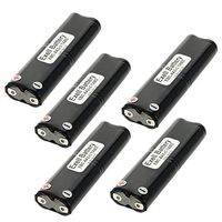 5x 4.8V 1000mAh NiCD Batteries w/Tabs Fits Emergency Lights Dual-Lite 12-859