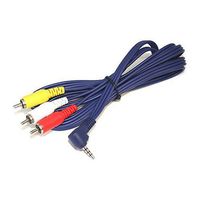 Valley Enterprises 6' Camcorder to TV Mini A/V Cable for Sony JVC Canon Panasonic Samsung