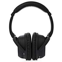 Cobker Foldable Active Noise Cancelling Bluetooth Headphones HiFi Stereo Wireless Over Ear Deep Bass Headset Microphone 30 Hour Playtime Comfortable Earpads for Travel Work TV Phone, Black