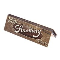 Smoking Brown Unbleached 1 1/4 Cigarette Rolling Papers