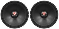 (2) New Rockville RVP15W8 2000 Watt 15" Pro Subwoofers 8 Ohm Raw Sub Woofers