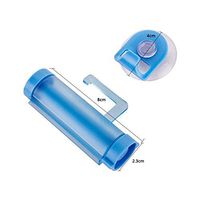 Escolourful Rolling Toothpaste Dispenser Tube Easy Squeezer Sucker Holder Hanger Gadget,1 Pcs,Random Colors