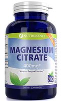 Nutrissence Magnesium Citrate 400mg 200 Capsules