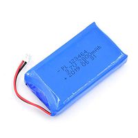 AKZYTUE 3.7V 2800mAh 123464 Lipo Battery Rechargeable Lithium Polymer ion Battery Pack with JST Connector