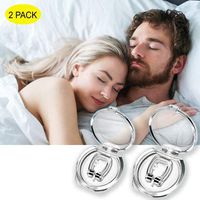 Anti Snoring Devices, Magnetic Nose Clip, Snore Stopper Silicone Nose Device, Comfortable & Professional Anti Snoring Devices for Men and Women, Good Sleep (2 pcs) INPRODS