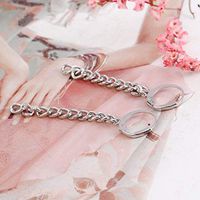 1 Pair Fashion Long Link Tassel Earrings Accessories Jewelry for Men Women Jewerly Fine Stylish Design Bright Pendant Charms Cute Charm Woman Comfy Daily