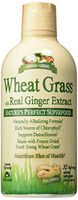 Garden Greens Wheat Grass Liquid with Real Ginger Extract, Nature's Perfect Superfood, 32 servings