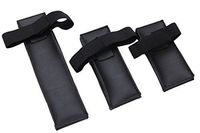 OURCOSPLAY Elasticity Thigh Knee Bandage Cosplay Bag for Ninja Kunai (S(Length 6)) Black