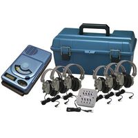 Hamilton Buhl 6 Person CD/MP3 Listening Center with Deluxe Headphones