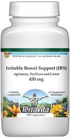 Irritable Bowel Support (IBS) - Agrimony, Psyllium and Carrot - 450 mg (100 Capsules, ZIN: 516864) - 2 Pack
