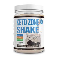 Keto Zone Shake | Cookies & Cream Flavor | 700 Grams | Complete Keto Meal Powder