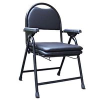 ZBYXZIGJ Folding Commode Chair Bedside Old Man's Chair Toilet Frame Seat for Living Room Bedroom Washroom Hospital