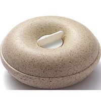 Pill Organizer, Pill Box for Pills/Vitamin/Fish Oil/Supplements,4 Girds Rotated Medicine Case Pill Box Travel Pill Case Splitter Pill Organizer Travel Protable Medicine Box Pill Container (Wheat)