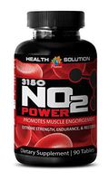 Energy Supplement - Premium Natural Nitric Oxide 3150MG - Nitric Oxide arginine - 1 Bottle (90 Capsules)