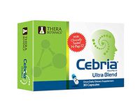 Cebria Ultra Blend | Brain Memory Supplement for Men, Women & Seniors – Safe and Effective | Made with Non-GMO Ingredients | 6 Month Supply