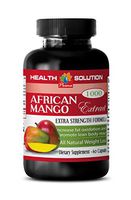 Irvingia Supplement - African Mango 4:1 Extract 1000 mg - Weight Loss Pills (1 Bottle 60 Capsules)