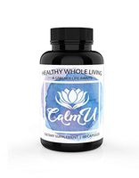 CALMU Anxiety Relief and Stress Relief, Create a Natural Calm with ashwagandha Powder, Siberian Ginseng, Turmeric, rhodiola, Anti-Anxiety Supplement for Anxiety Relief, Vegan Supplement, 60 Capsules