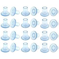 CREATRILL 12 Pairs High Heel Protectors Heel Stoppers for Women’s Shoes, 3 Sizes (Small/Middle/Large), Transparent