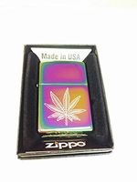 Zippo Custom Lighter - Weed Pot Ganja Leaf Marijuana Spectrum - Gifts for Him, for Her, for Boys, for Girls, for Husband, for Wife, for Them, for Men, for Women, for Kids