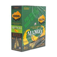 15PK Display - Endo Pre-Rolled Hemp Wraps - Mango