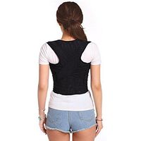 Back Posture Corrector, Adjustable Clavicle & Shoulder Support Brace for Men & Women Under Clothes to Improve Bad Posture, Thoracic Kyphosis, Shoulder Alignment, Upper Back Pain Relief (S)