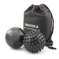 INNOKA Deep Tissue Spiky Massage Ball Set, Physical Therapy Balls for Muscle Knots and Trigger Point Body Pain Release, Stress Reflexology Hot & Cold Exercise, Tension Relief, Foot Back Neck Massager