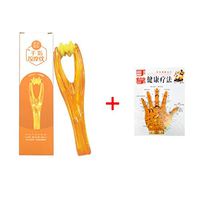 Detectorcatty 1pc Hand Finger Joints Massager Handheld Blood Circulation Tool Dual Roller Stress Relief Beauty Plastic Tool Joint Massager